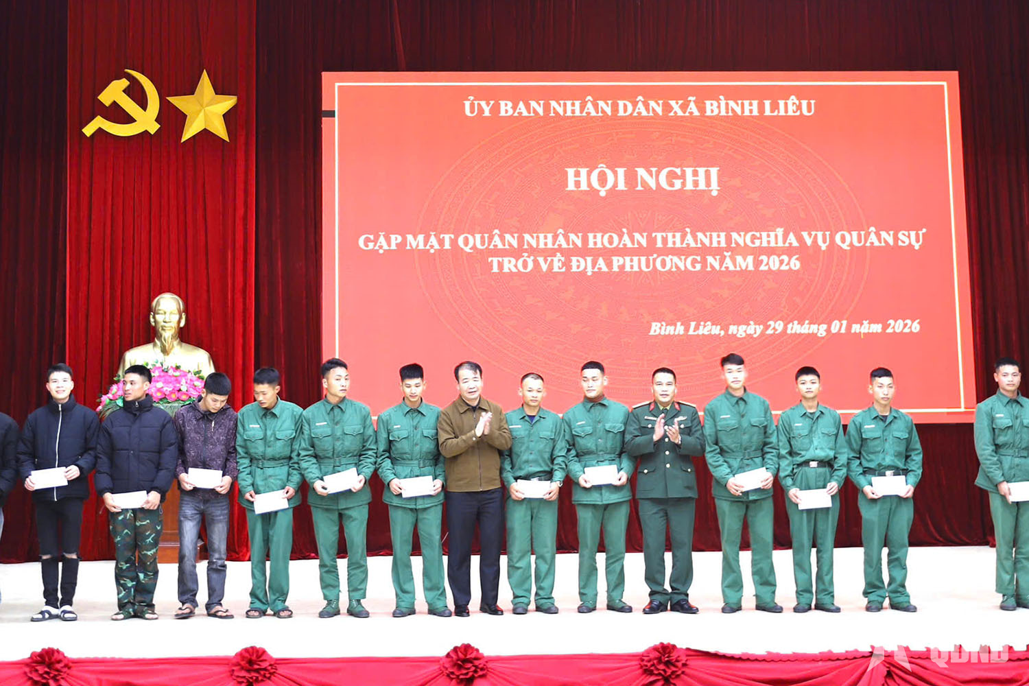 Quảng Ninh: Xã Bình Liêu gặp mặt quân nhân hoàn thành nghĩa vụ quân sự

